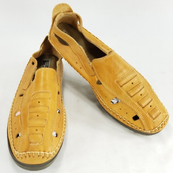 mens leather huarache sandals
